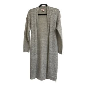 Victoria's Secret Knit Long Sleeve Sequin Open Front Cardigan Sweater Size M